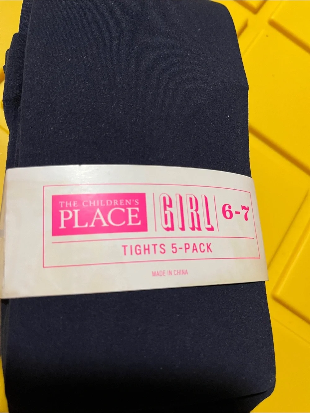 The Children's Place Navy Girl Tights - 5 Pack